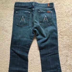 A-pocket 7 for all mankind jeans